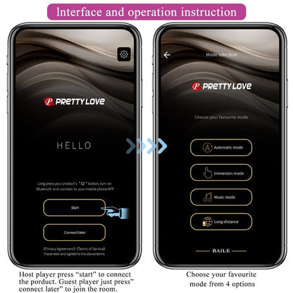 PRETTY LOVE - AUGUST REMOTE GLOBAL DVOJITÝ POTĚŠÍCÍ VIBRÁTOR