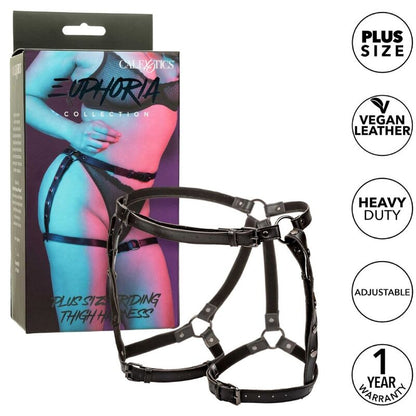 CALEXOTICS - JEZDECKÝ STEHENNÍ POSTROJ EUPHORIA PRO VELKÉ VELIKOSTI