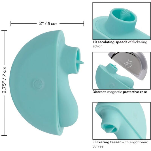 CALEXOTICS - OVATION RAVE STIMULÁTOR AQUA GREEN