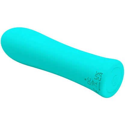 PRETTY LOVE - ALFREDA SUPER POWER VIBRÁTOR AQUA GREEN