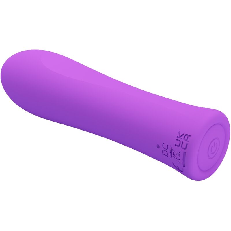 PRETTY LOVE - ALFREDA SUPER POWER VIBRÁTOR AQUA PURPLE