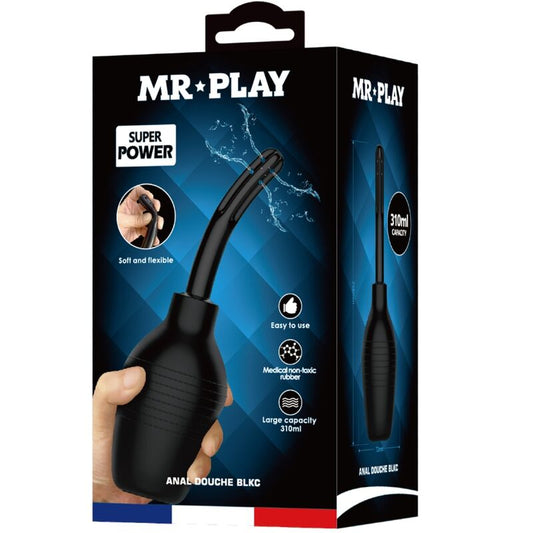 MR PLAY - ANÁLNÍ SPRCHA BLKC SUPER POWER ČERNÝ