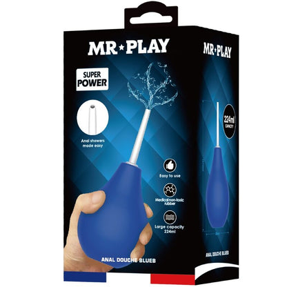 MR PLAY - ANÁLNÍ SPRCHA MODRÁ SUPER POWER BLUE