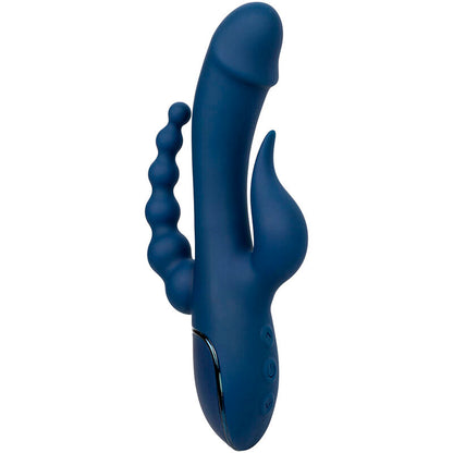 CALEXOTICS - VIBRÁTOR TROJITÝ ORGASMUS MODRÝ
