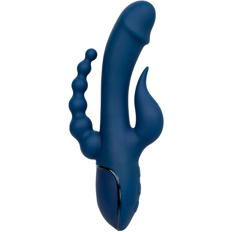 CALEXOTICS - VIBRÁTOR TROJITÝ ORGASMUS MODRÝ