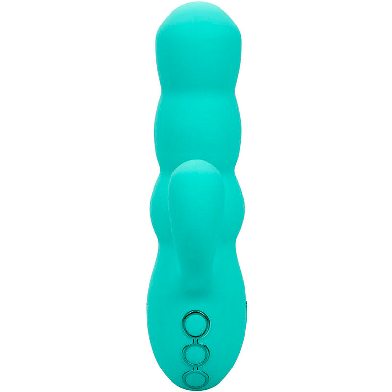 CALEXOTICS - DEL MAR DIVA VIBRATOR RABBIR AQUA GREEN OD CALIFORNIA DREAMING