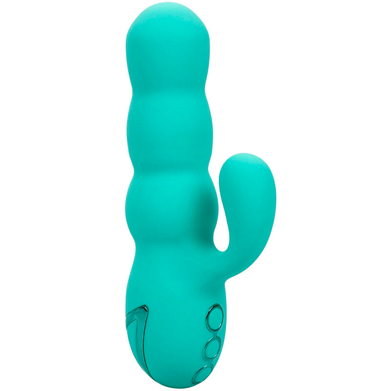CALEXOTICS - DEL MAR DIVA VIBRATOR RABBIR AQUA GREEN OD CALIFORNIA DREAMING