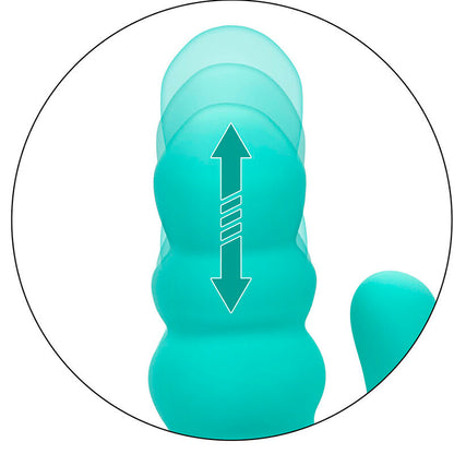 CALEXOTICS - DEL MAR DIVA VIBRATOR RABBIR AQUA GREEN OD CALIFORNIA DREAMING
