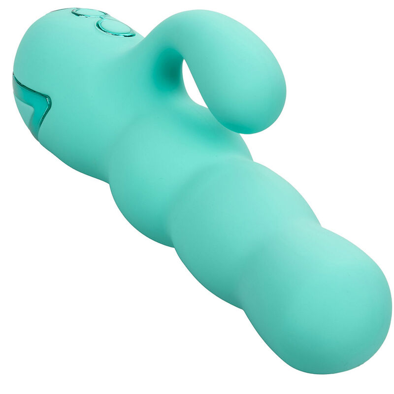 CALEXOTICS - DEL MAR DIVA VIBRATOR RABBIR AQUA GREEN OD CALIFORNIA DREAMING