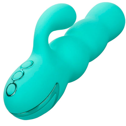 CALEXOTICS - DEL MAR DIVA VIBRATOR RABBIR AQUA GREEN OD CALIFORNIA DREAMING