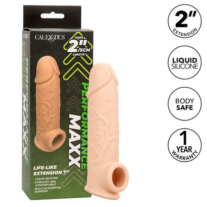CALEXOTICS - PERFORMANCE MAXX REAL-LIKE EXTENSION 7 SVĚTLÁ PLEŤ