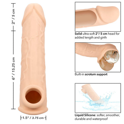 CALEXOTICS - PERFORMANCE MAXX REAL-LIKE EXTENSION 8 SVĚTLÁ PLEŤ