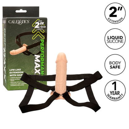 CALEXOTICS - PERFORMANCE MAXX REAL-LIKE PRODLOUŽENÍ S POSTROJEM PRO SVĚTLOU PLEŤ