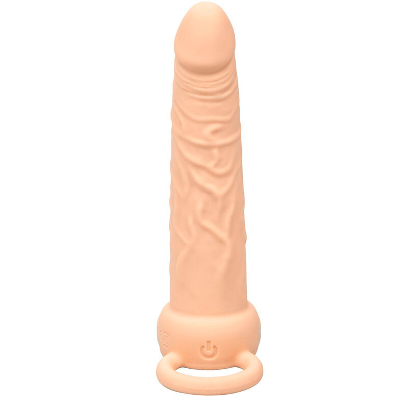 CALEXOTICS - PERFORMANCE MAXX DOBÍJECÍ DVOJITÝ PENETRATOR SVĚTLÁ POKOŽKA
