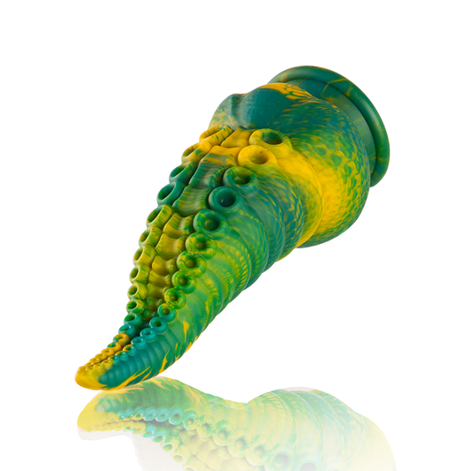 EPIC - CETUS GREEN TENTACLE DILDO VELKÉ VELIKOSTI
