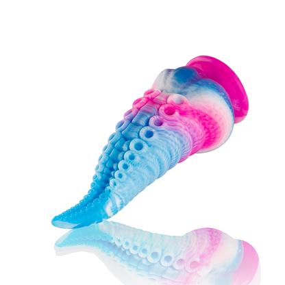 EPIC - PHORCYS MODRÉ CHAPADLOVÉ DILDO MALÉ VELIKOST