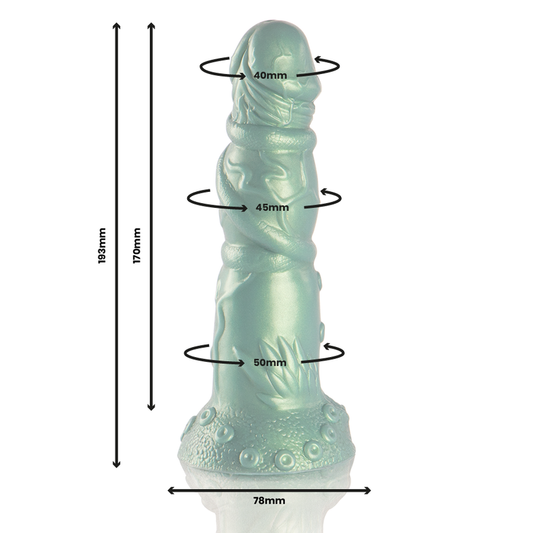 EPICKÁ - HÁDOVA VÁŠEŇ S DILDEM V PODSVĚTÍ