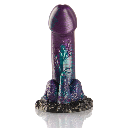 EPICKÉ - DVOJITÉ ŠUPINITÉ DILDO BASILISK, MALÁ VELIKOST
