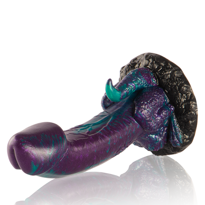EPICKÉ - DVOJITÉ ŠUPINITÉ DILDO BASILISK, MALÁ VELIKOST