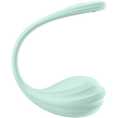SATISFYER - SMOOTH PETAL STIMULÁTOR G-BODU VODA ZELENÁ APLIKACE BEZ ZÁŘIVÉHO PROSTŘEDÍ