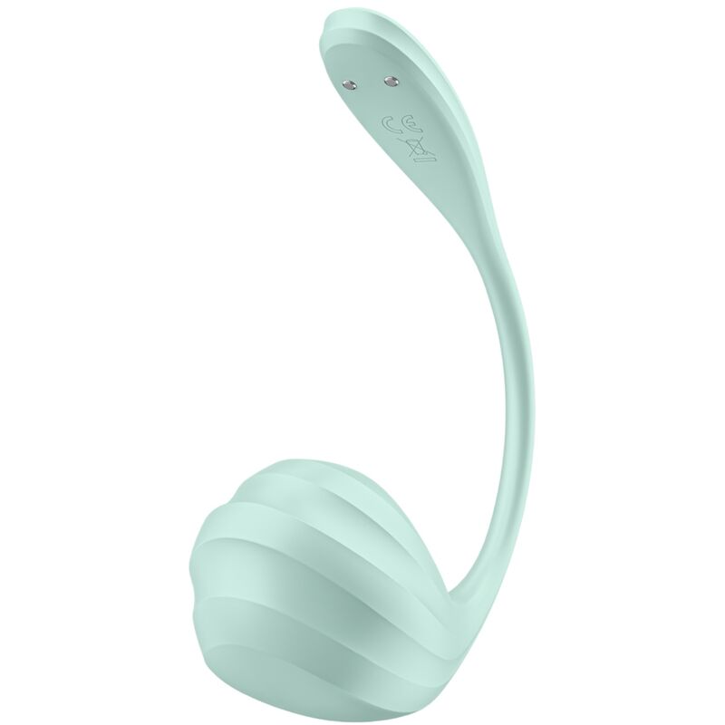 SATISFYER - SMOOTH PETAL STIMULÁTOR G-BODU VODA ZELENÁ APLIKACE BEZ ZÁŘIVÉHO PROSTŘEDÍ