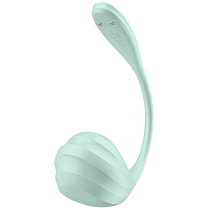 SATISFYER - SMOOTH PETAL STIMULÁTOR G-BODU VODA ZELENÁ APLIKACE BEZ ZÁŘIVÉHO PROSTŘEDÍ