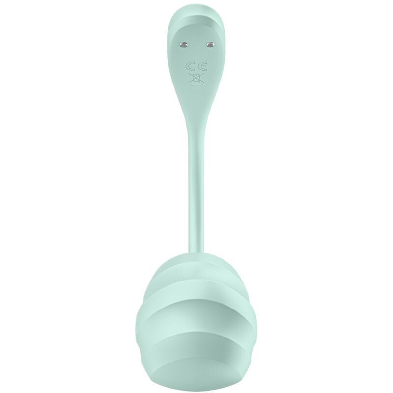 SATISFYER - SMOOTH PETAL STIMULÁTOR G-BODU VODA ZELENÁ APLIKACE BEZ ZÁŘIVÉHO PROSTŘEDÍ