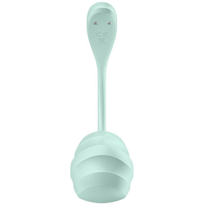 SATISFYER - SMOOTH PETAL STIMULÁTOR G-BODU VODA ZELENÁ APLIKACE BEZ ZÁŘIVÉHO PROSTŘEDÍ