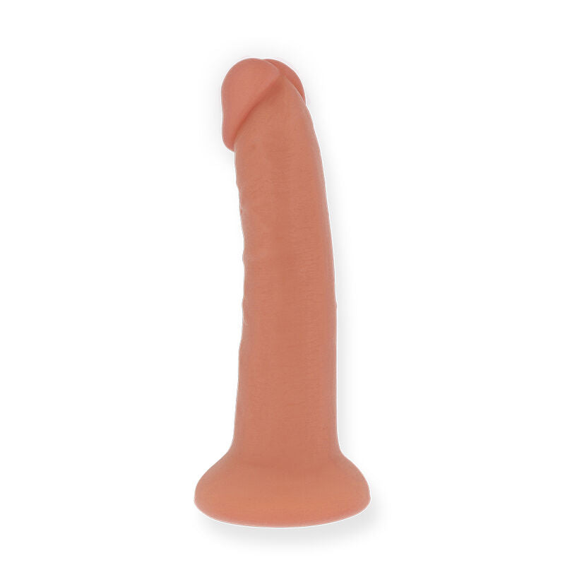 ONINDER - VELKÉ VIBRAČNÍ DILDO DO BOGOTY 9 RYCHLOSTÍ PŘÍRODNÍ 22 CM -O- 4,5 CM - APLIKACE ZDARMA