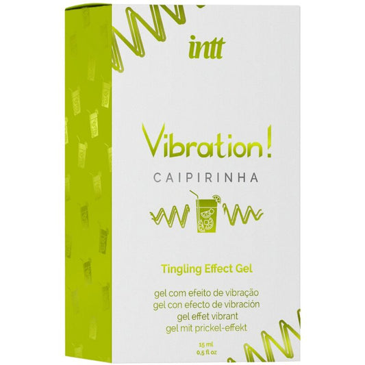 INTT - VÝKONNÝ INTIMNÍ STIMULANT CAIPIRINHA KAPALNÝ VIBRAČNÍ GEL 15 ml