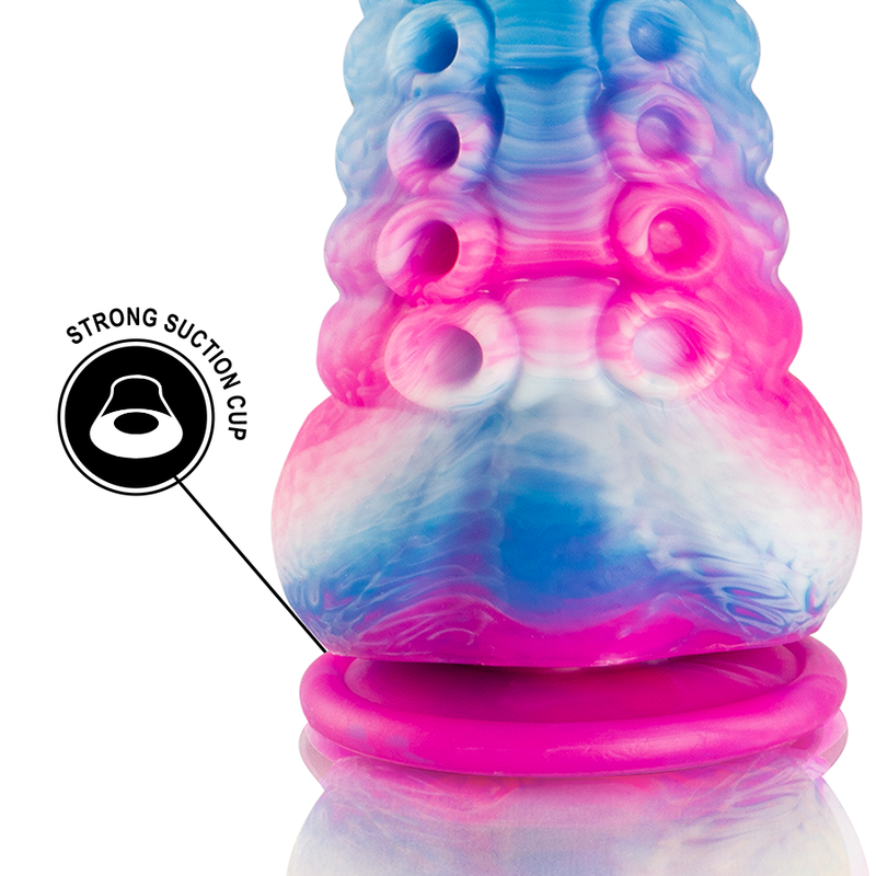 EPIC - PHORCYS MODRÉ CHAPADLOVÉ DILDO MALÉ VELIKOST