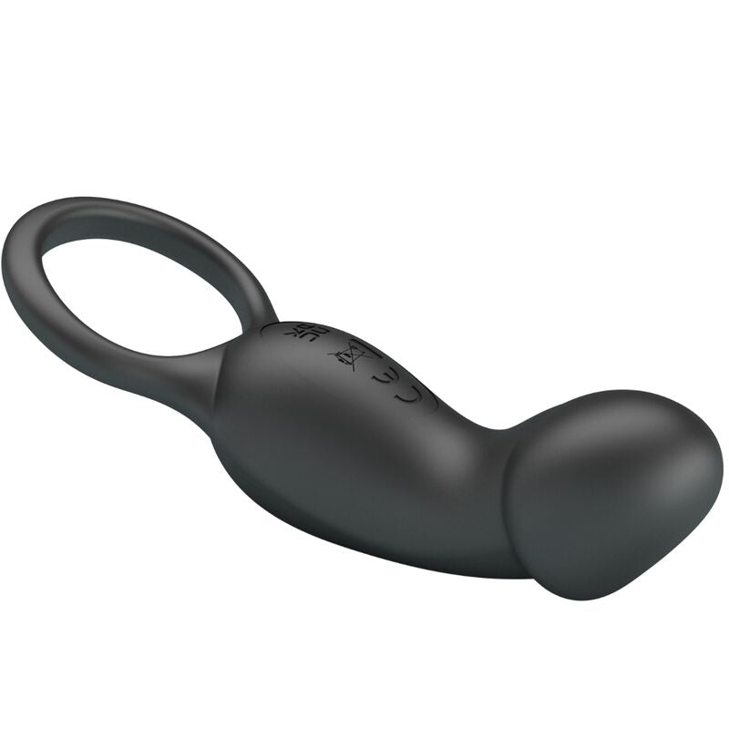 PRETTY LOVE - TRAE RING & VIBRATOR BLACK