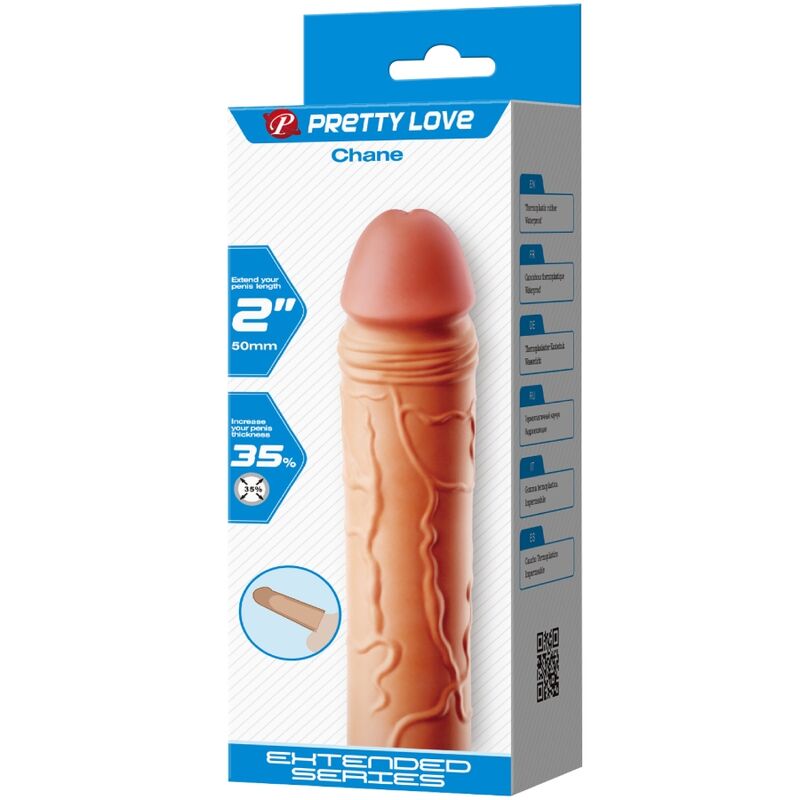 PRETTY LOVE - NÁVLEK NA PENIS CHANE FLESH