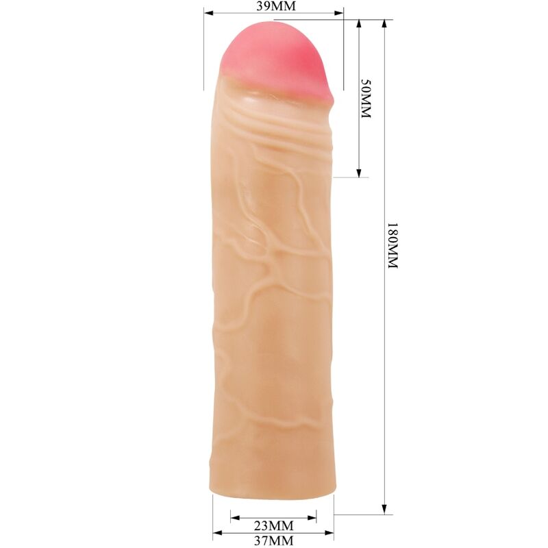 PRETTY LOVE - NÁVLEK NA PENIS CHANE FLESH