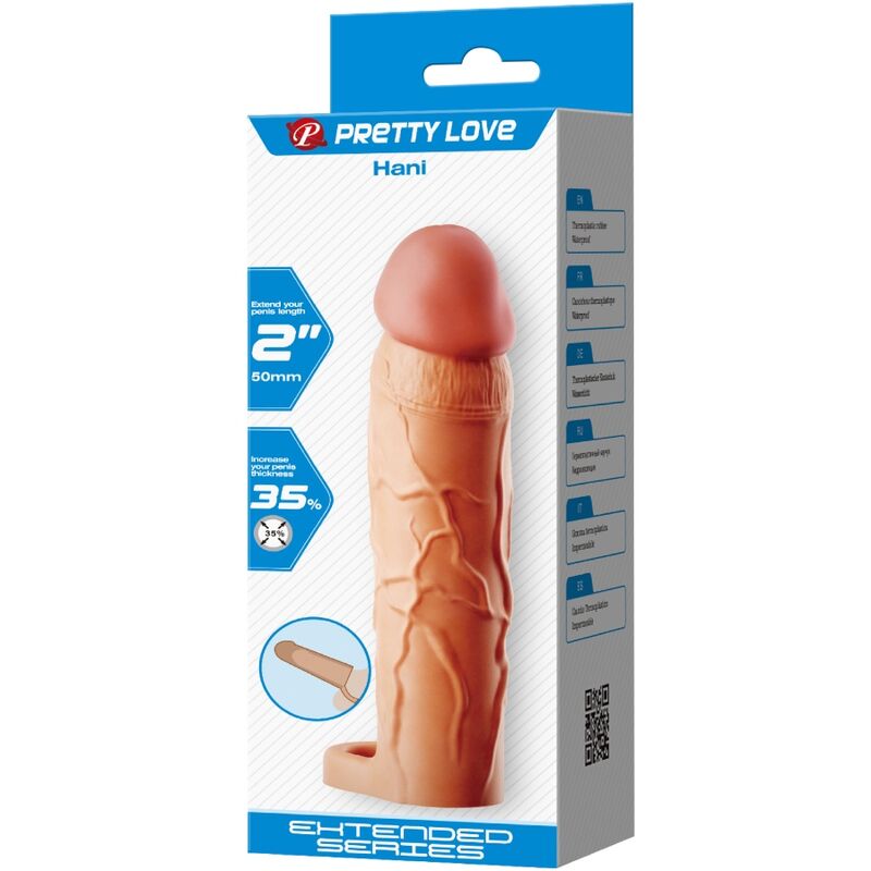 PRETTY LOVE - NÁVLEK NA PENIS CHANE FLESH