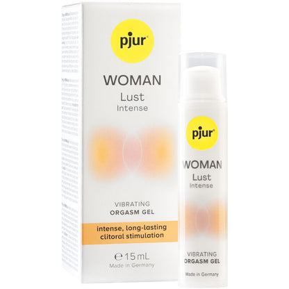 PJUR - WOMAN LUST INTENSE VIBRAČNÍ GEL PRO ORGASMUS 15 ML