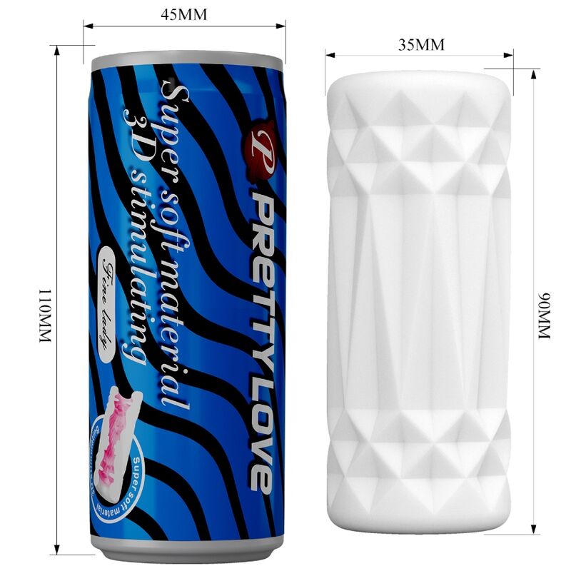 PRETTY LOVE - 3D MODEL PLECHOVKY S MASTURBÁTOREM PRO MUŽE 2