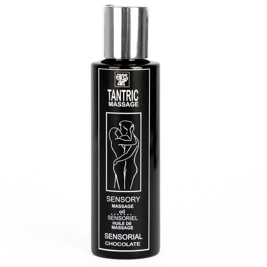 EROS-ART - PŘÍRODNÍ TANTRICKÝ MASÁŽNÍ OLEJ A ČOKOLÁDOVÉ AFRODIZIAKUM 100 ML
