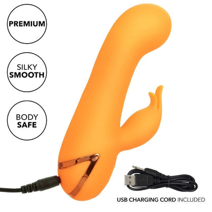 CALEXOTICS - VIBRAČNÍ KOLÍK MONTECITO MUSE RABBIT ORANGE OD CALIFORNIA DREAMING