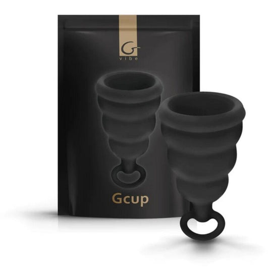 G-VIBE - GCUP ČERNÝ MENSTRUAČNÍ KAŠÍLEK