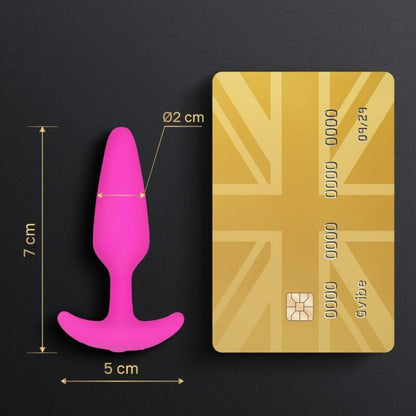 G-VIBE - GPLUG VIBRAČNÍ ZÁVĚR ANÁLNÍ XS FUCHSIOVÁ