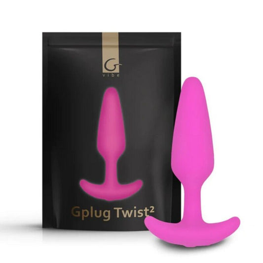 G-VIBE - GPLUG VIBRAČNÍ ZÁVĚR ANÁLNÍ XS FUCHSIOVÁ