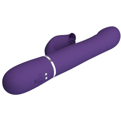 PRETTY LOVE - ZALIN RABBIT VIBRATOR PEARLS 4 V 1 FIALOVÉ