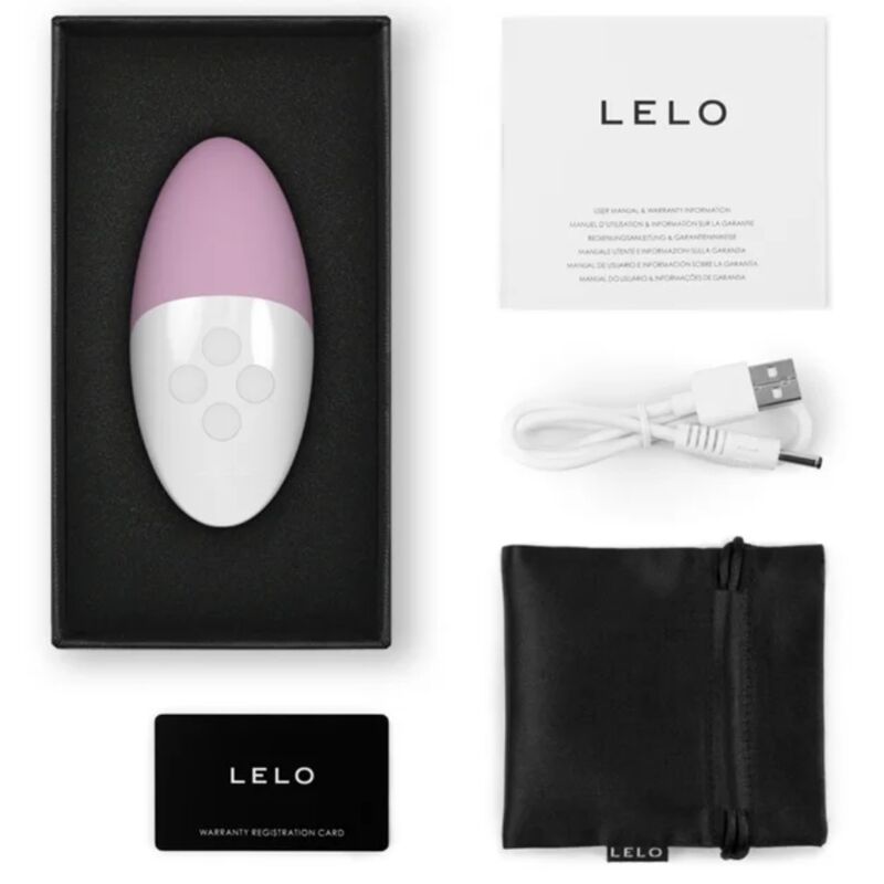 LELO - Masážní přístroj na klitoris Siri 3 jemně růžová