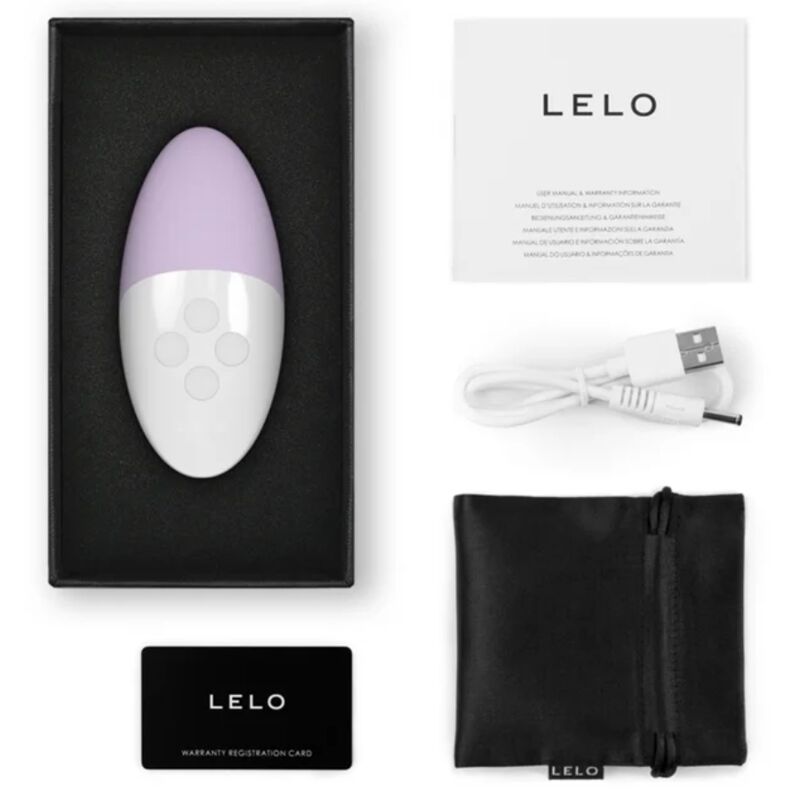 LELO - SIRI 3 MASÁŽNÍ PŘÍSTROJ NA KLITORIS CALM LEVANDULE