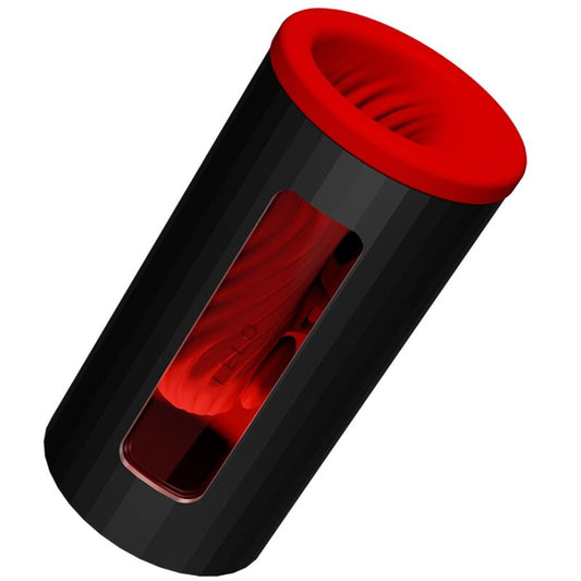 LELO - F1S V3 PÁNSKÝ MASTURBÁTOR ČERVENÝ