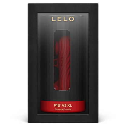 LELO - F1S V3 PÁNSKÝ MASTURBATOR ČERVENÝ XL
