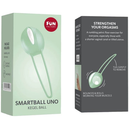 FUN FACTORY - SMARTBALL UNO PÁNEVNÍ MÍČ BÍLÁ / ZELENÁ PISTÁCIOVÁ