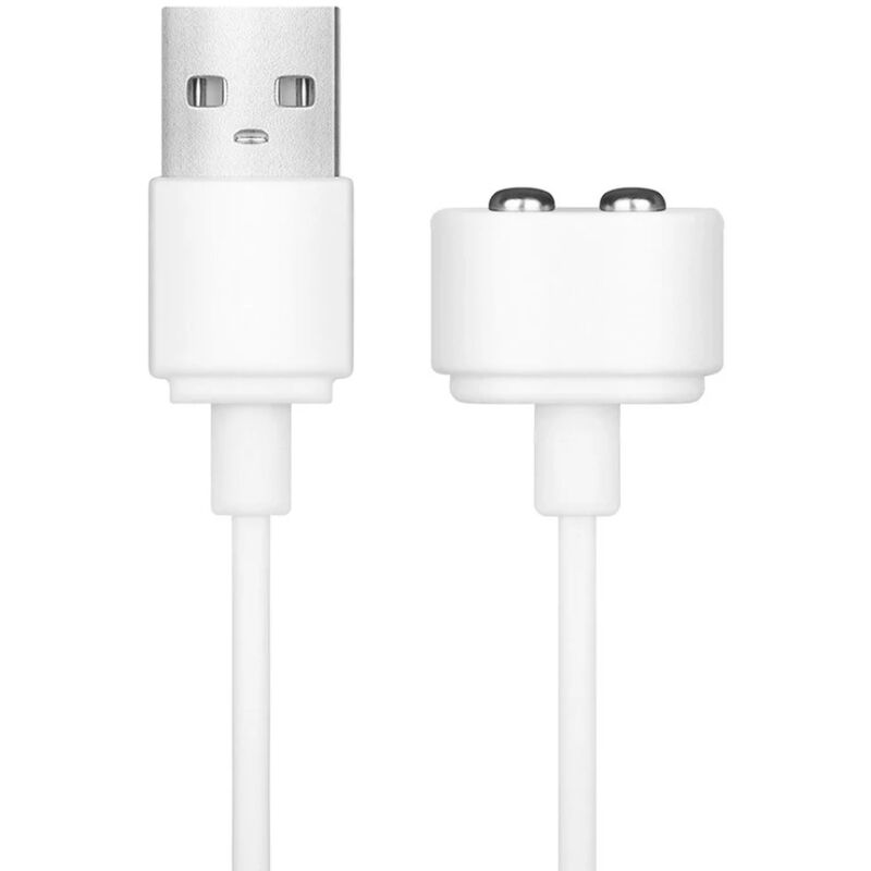 SATISFYER - BÍLÝ NABÍJECÍ KABEL