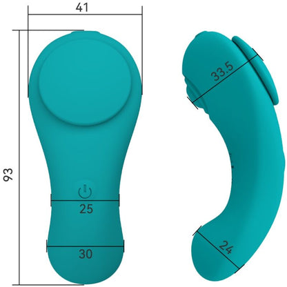 ARMONY - Vibrátor Pleasure Panty s dálkovým ovládáním, 3 rychlosti, zelený